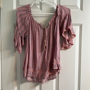 Pink American Eagle Top